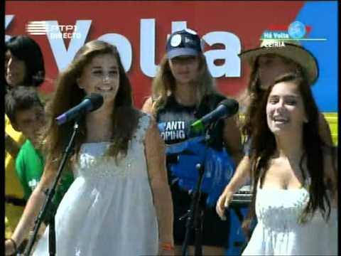 CLAUDISABEL Isso é Amor - volta a Portugal 2010 na rtp em Leiria