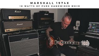 Video thumbnail for MARSHALL 1974X Combo - 18 watts of pure handwired mojo. by Euge Valovirta