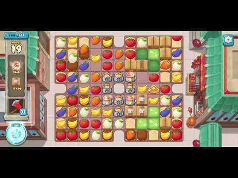 We Bare Bears Match3 Repairs Level 1377 - No Boosters