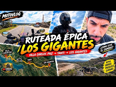 🏍️ ¡RUTEADA ÉPICA! DE VILLA CARLOS PAZ A LOS GIGANTES POR TANTI 🔥
