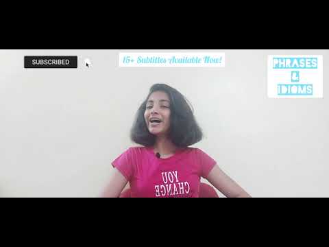 Phrases & Idioms Show-A Snow ❄️ Ball Effect.