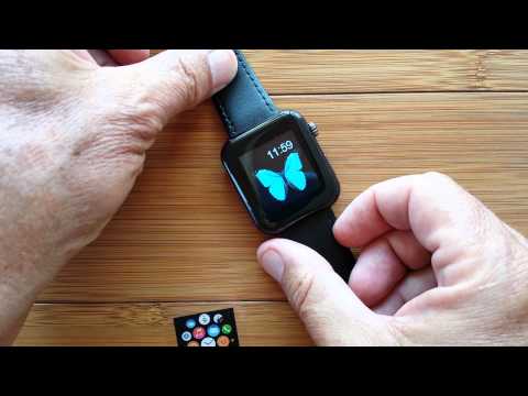 Apple Watch Shaped - Prototype Smartwatch Activated - Smartwatch Ticks