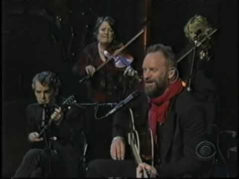 Eileen Ivers with Sting on Letterman