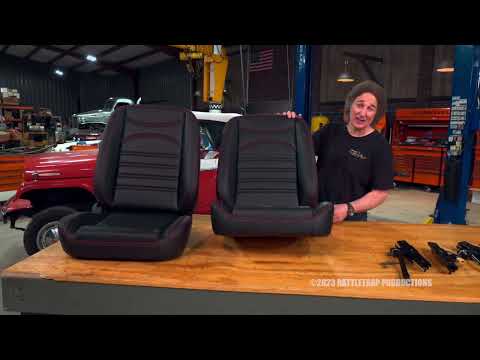 LMC Truck Universal Low-Back Bucket Seats - Stacey David's Gearz Parts Bin