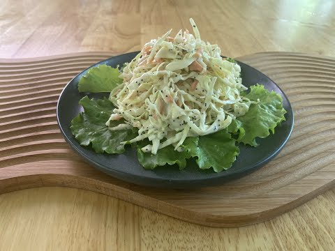 The New Best Lemon Poppy Seed Coleslaw Recipe - How To Make Coleslaw