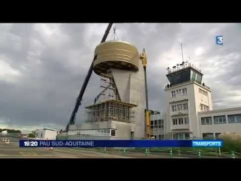chantier tour de contrôle aéroport de Pau
