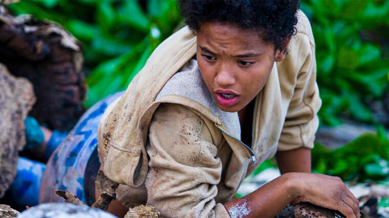 She is Stuck on a Deserted Island With a Monsters For 9 Days.