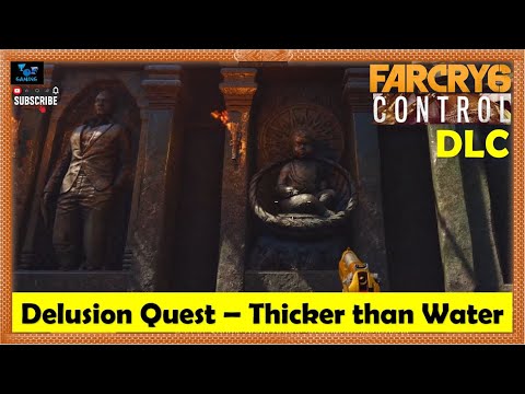 Far Cry 6 Pagan Min Control DLC - Thicker Than Water | Delusion Quest | Repair Statue, Remember Past