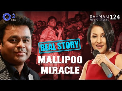 Real Story of Mallipoo | AR Rahman, Madhushree | VTK, Saathiya | Gulzar | Rahman Music Sheets 124