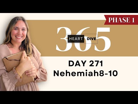 Tag 271 Nehemia 8-10 | Tägliches Bibelstudium für ein Jahr | Audio-Bibellesung mit Kommentar