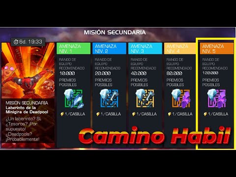 #MCOC | Laberinto de Deadpool | Camino Habil Nv. 5
