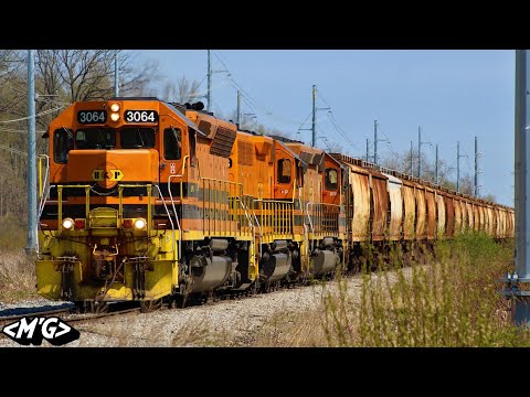 SD45 Carbodies Lead a Salt Mine Run