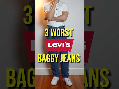 DON’T buy these 3 Levi’s baggy jeans (555 vs 568 vs 578)