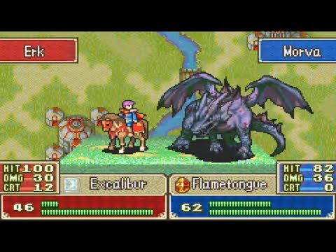 Lyn army vs Lyon and Grado Fire Emblem Rom  Hack