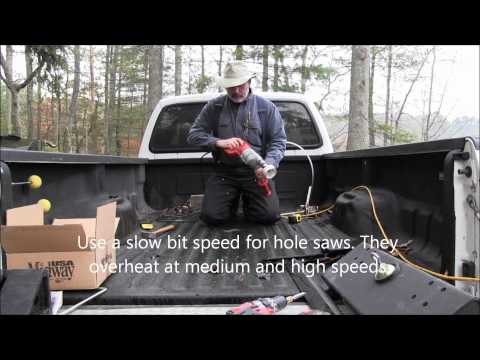 Pop-Up Ball Installation on a 2001 F350 Part 1.