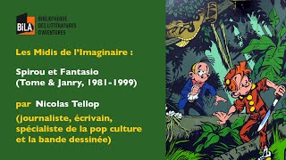 Conférence sur Spirou et Fantasio par Nicolas Tellop