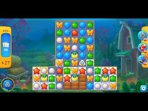 Fishdom. 8331 level no boosters and diamonds. 35 moves (❌ no lightning)