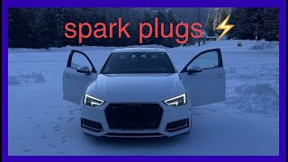 DIY: Spark Plugs Replacement 2018 (B9) Audi S4