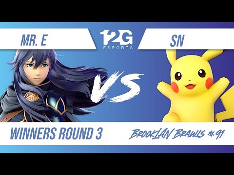 BrookLAN Brawls 91 - Mr. E (Lucina) v. SN (Pikachu) - Winners Round 3