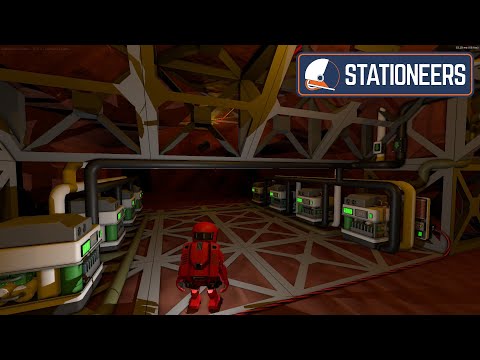 Stationeers Let's play Terraforming Mars 12 Mass production