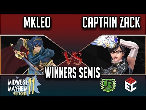Midwest Mayhem 11 WINNERS SEMIS - Echo Fox | MVG | MKLeo (Marth) vs P1 | Captain Zack (Bayonetta)