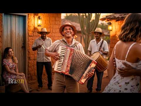 Forró Raiz do Sertão 🧡🌵 | Pé de Serra Autêntico que Arrepia | Brasyn +
