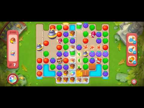 Gardenscapes Level 2440 [Hard Level] #androidgameplay #tranding #gardenscapesgame #viral #game