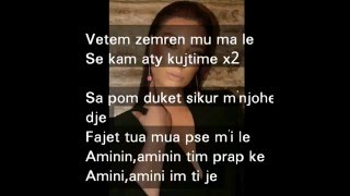 Ronela Hajati - Amini (LyricVideo)