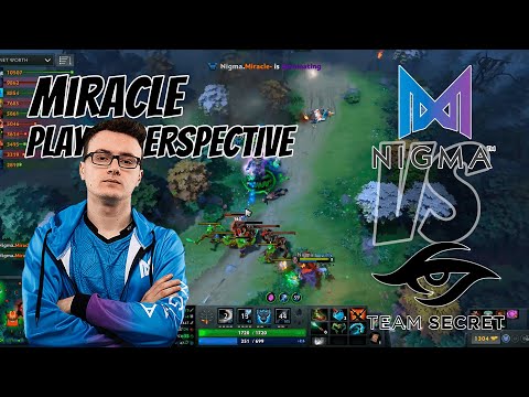 Miracle [Razor] Player perspective - NIGMA VS TEAM SECRET - WePlay AniMajor