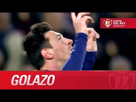 Golazo de Messi (3-0) en el FC Barcelona - Valencia CF