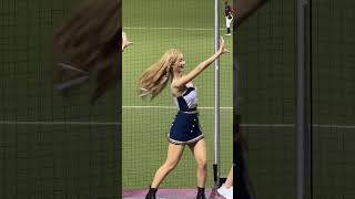 【台湾チア】邱智呈應援　FubonAngels #秀秀子 #明星賽 2024 #cheerleader #台湾チア