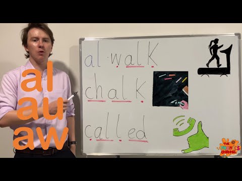 Adult Phonics - AL, AU & AW Sounds with Words (OR Sounds) - British Pronunciation - Lesson 51
