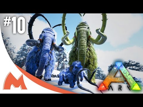 ARK: Survival Evolved - MAMMOTH TAMING & BREEDING! WOOLLY MAMMOTH BABY! (S3E10)