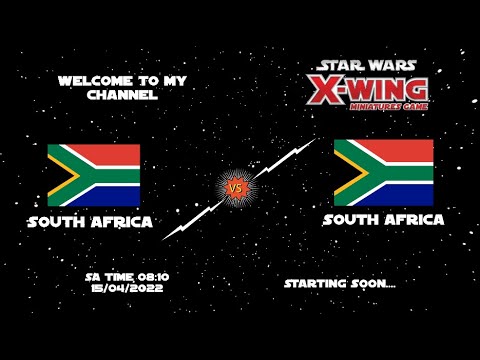 Star Wars Xwing SA League 2022 Game 20