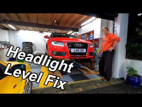 Audi A5 Headlight Level Sensor Arm Fix