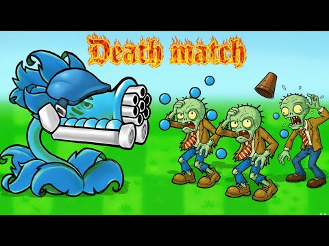 Pvz 2 Zombot Battlez - All Plants Level 1 vs All Red Eyes Zomboss