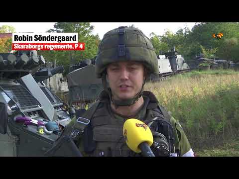 Militärövningen Aurora 17 inne i slutskedet