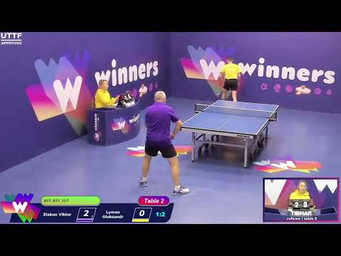 Winners League 22.10.21 Ziakun Viktor - Lyman Oleksandr 17:30
