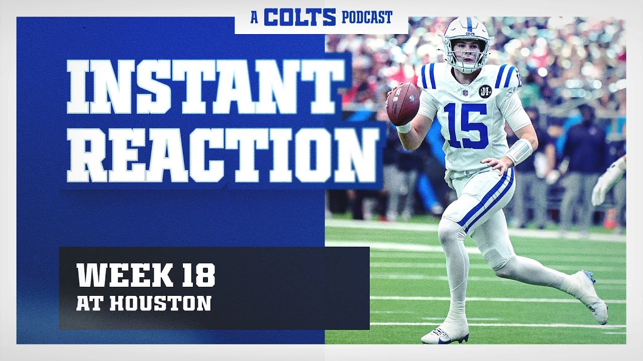 Recapping Riley Leonard’s first career start & disappointing end to Colts season | Instant Reaction