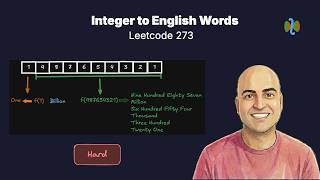 YouTube video 'Integer to English Words - Leetcode 273'