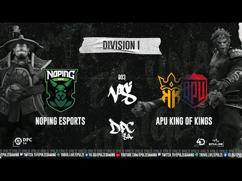 Game 1 | NoPing vs. APU King of Kings | SA DPC Division I | SeekNStrike & Lacoste