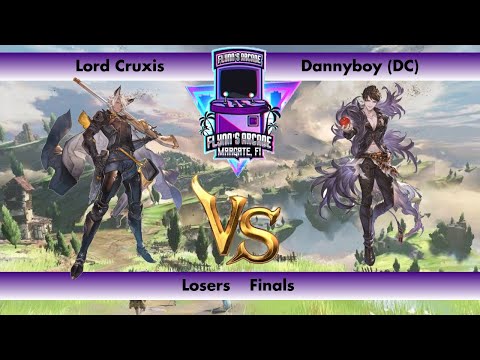 Flynn's Arcade 080 Losers Final - Lord Cruxis (Eustace) Vs Dannyboy (DC) Belial Granblue Fantasy VS