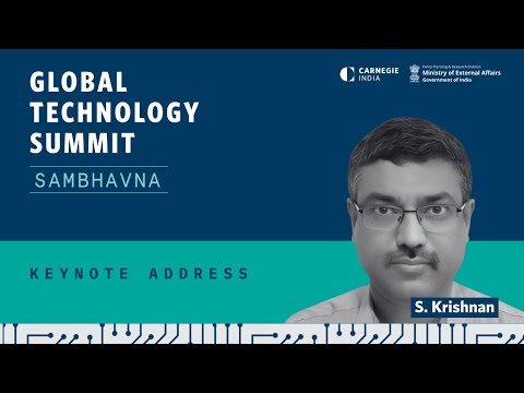 Keynote | S. Krishnan on India’s AI Summit & the Road Ahead | GTS 2025