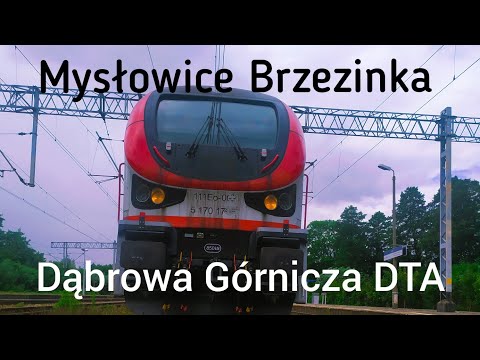 CABVIEW 4K PKP Mysłowice Brzezinka - Dąbrowa Górnicza DTA