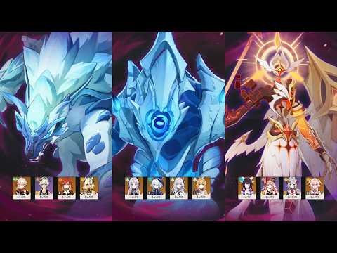 (原神) 幽境の激戦アルティメット(Dire)低凸クリア 336秒 (Luna VII)