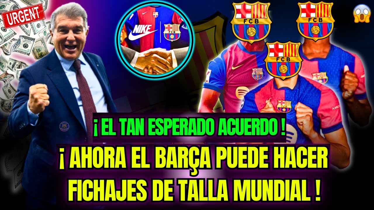 🚨SORPRESA / EL BARÇA LLEGA A UN ACUERDO / NOTICIAS DEL F C BARCELONA HOY