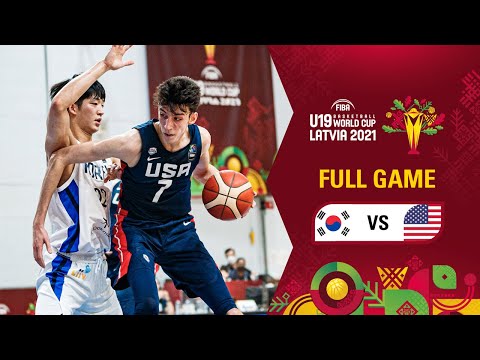 Korea v USA | Full Game - FIBA U19 Basketball World Cup 2021