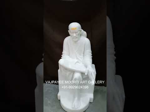 White Marble Shirdi Sai Baba Statue