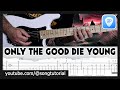 Iron Maiden Only The Good Die Young TAB Guitar Cover Lesson