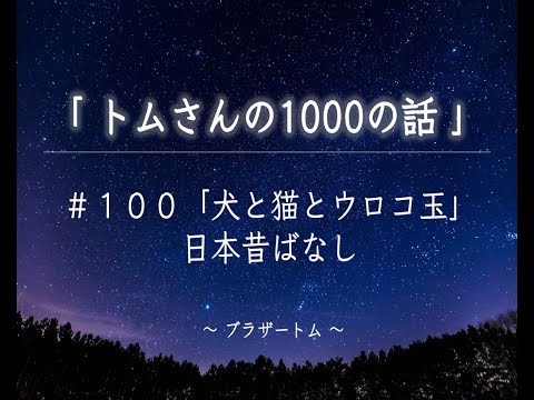 #１００「犬と猫とウロコ玉」
